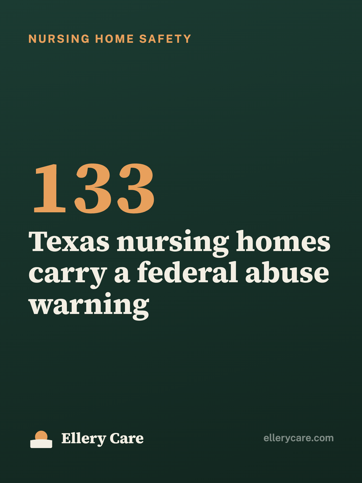133 Texas Nursing Homes Carry a Federal Abuse Warning